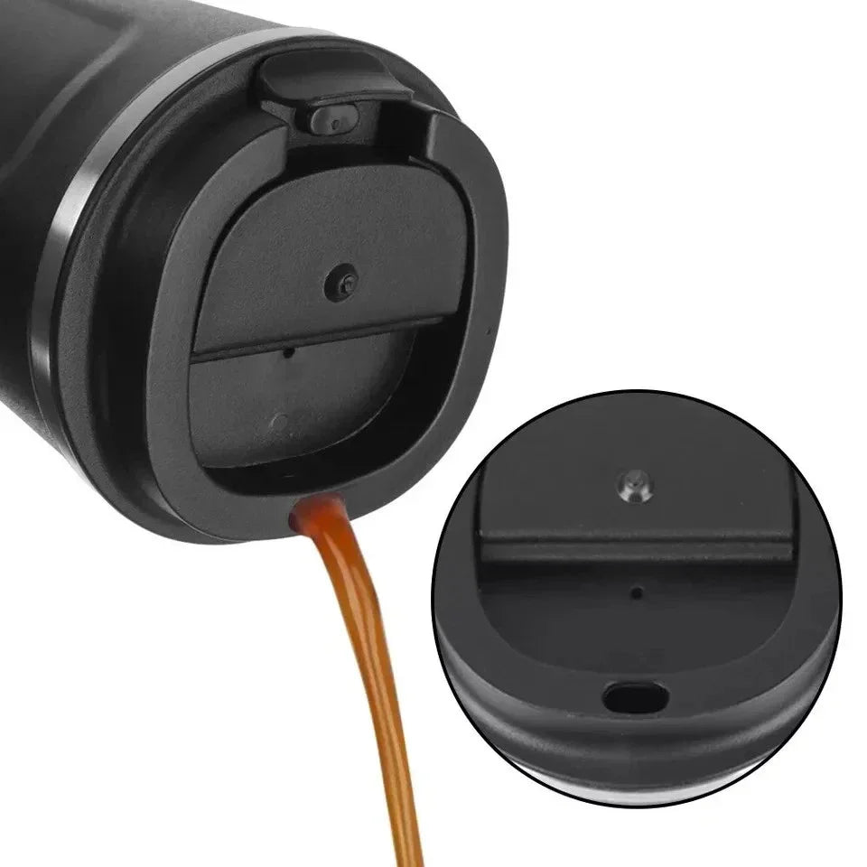 Leakproof Stainless Steel Coffee Mug 510ml – Insulated Thermal Travel Flask