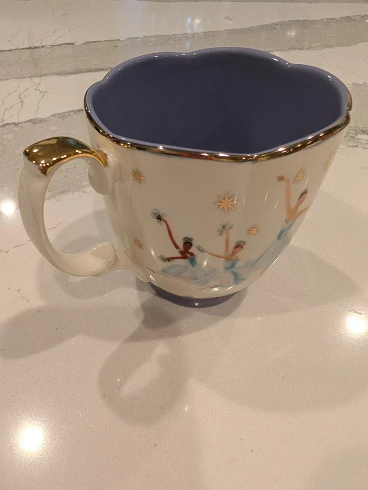 Anthropologie New York City Ballet Snow Fairies Mug New In Box